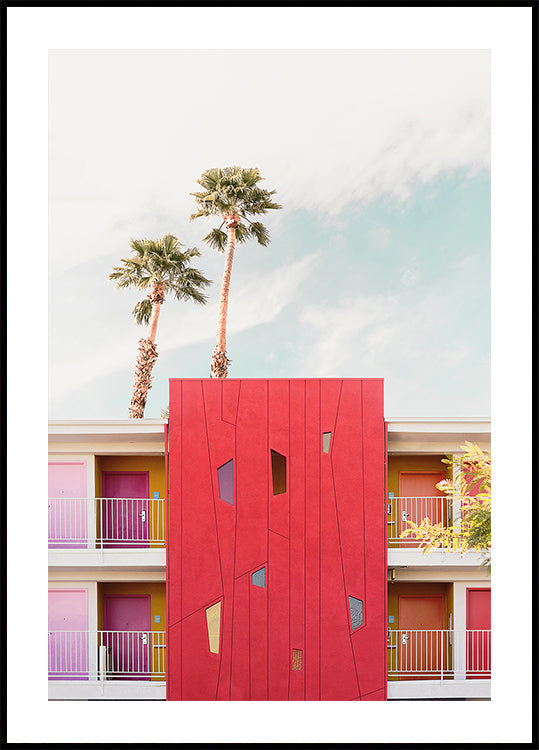 Palm Springs Colors Plakat