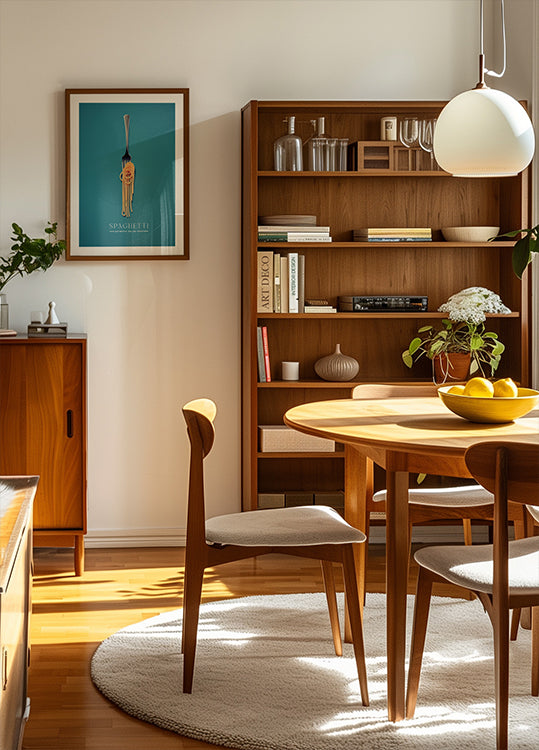 A Fork Wrapped In Spaghetti Plakat