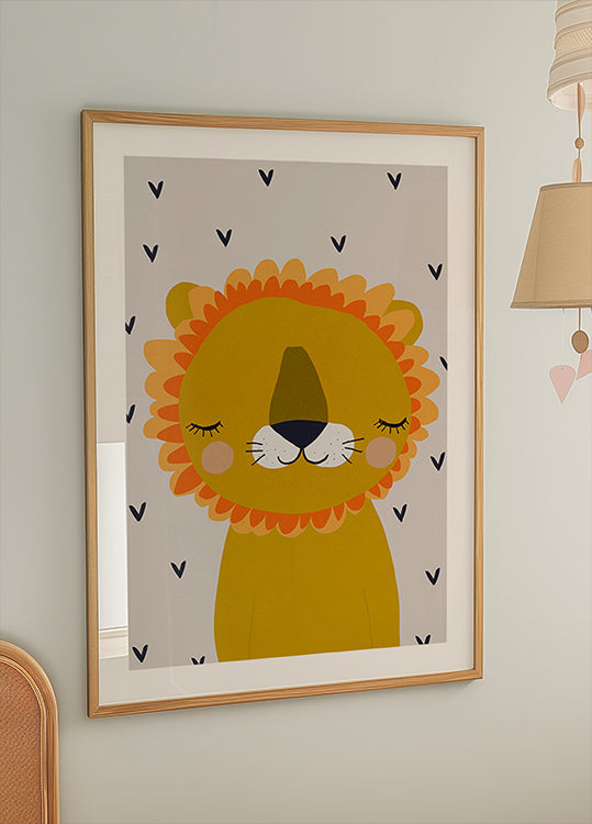 Dreamy Lion Plakat