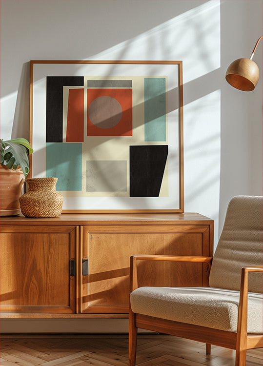 Geometric Harmony Plakat