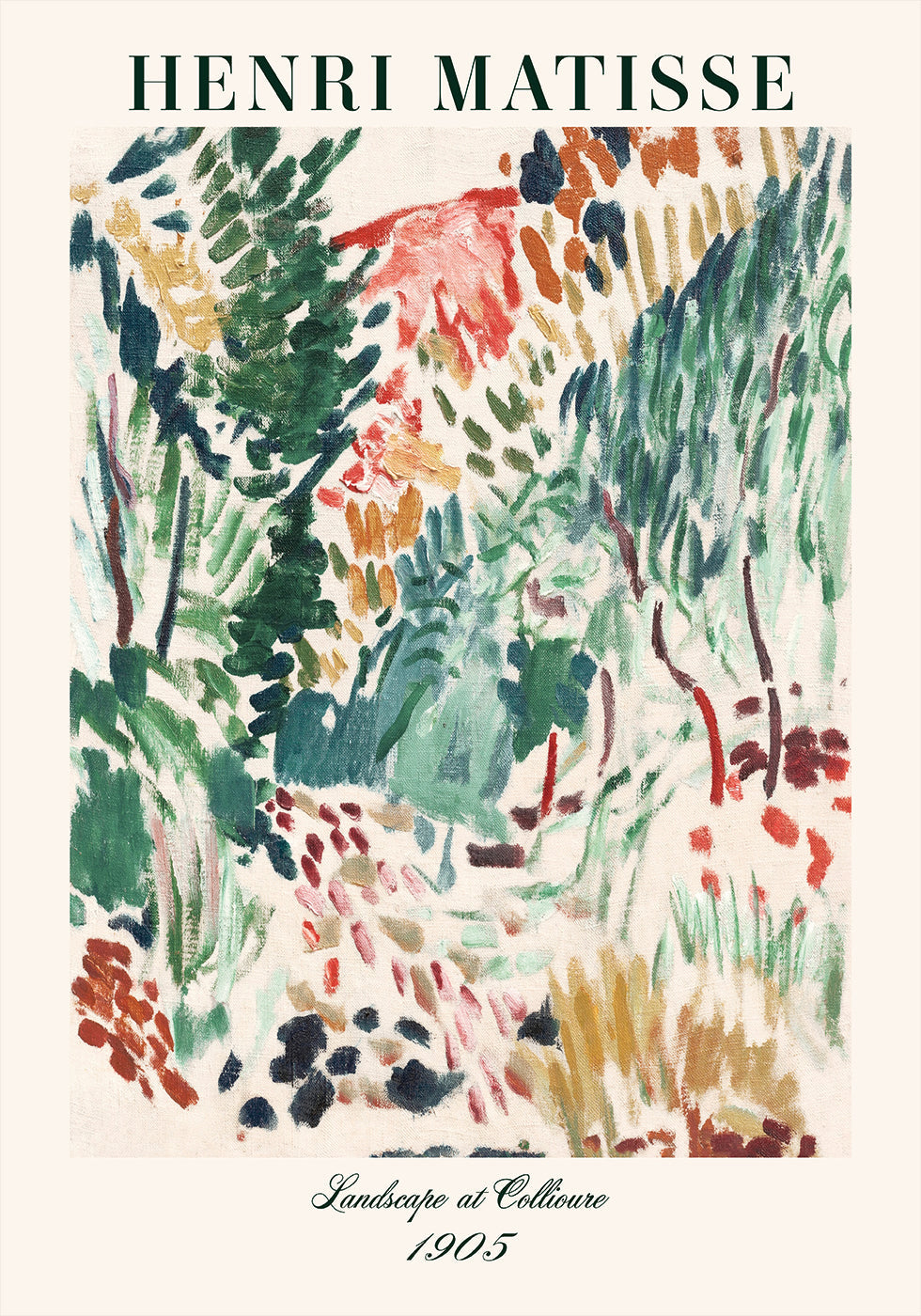 Henri Matisse - Landscape at Collioure Plakat