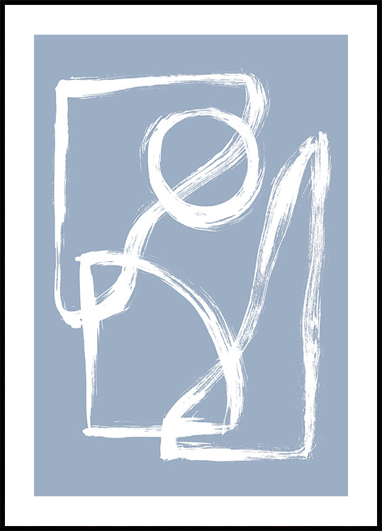 Brush Shapes 3X Plakat