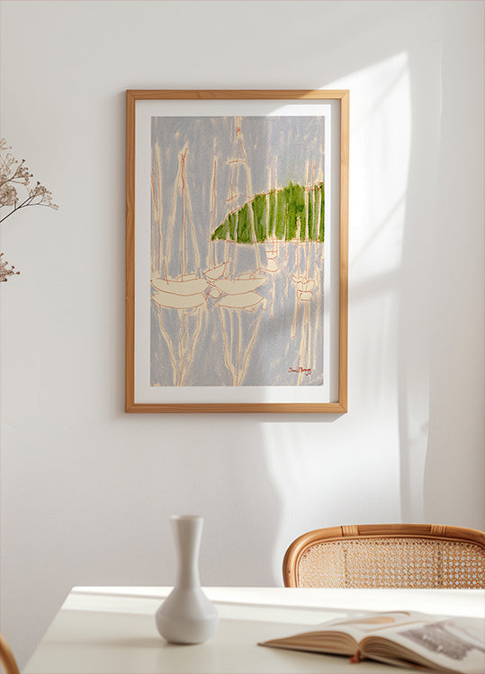 Cap Sante Reflections ii Plakat