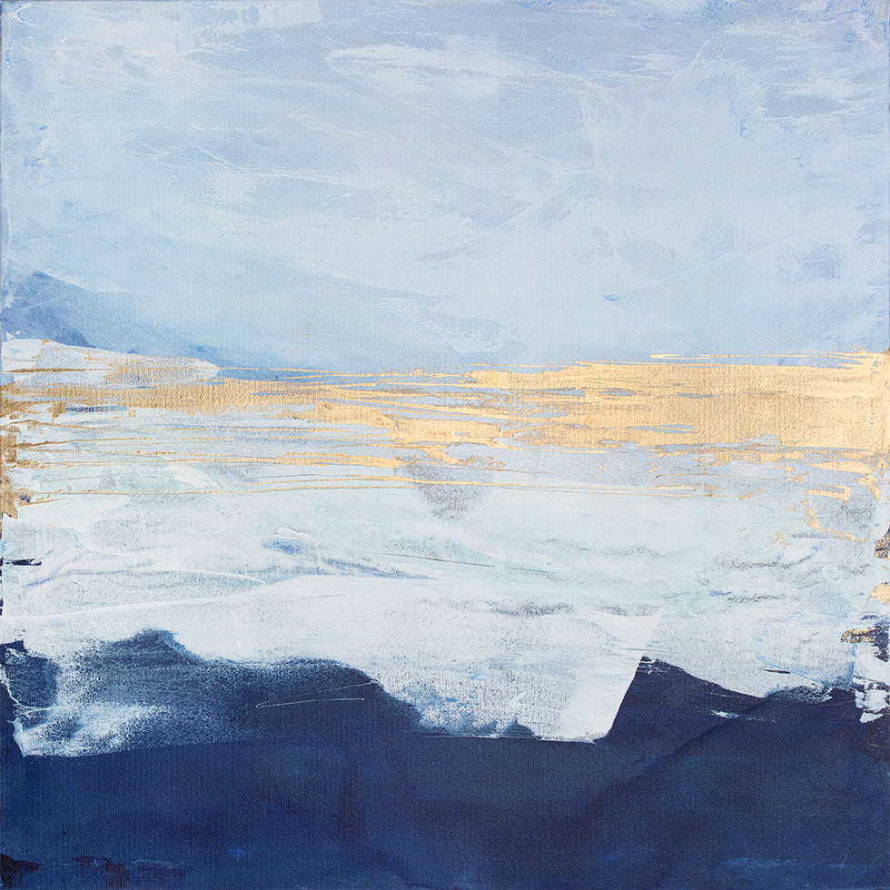 Peaceful Golden Horizon Plakat
