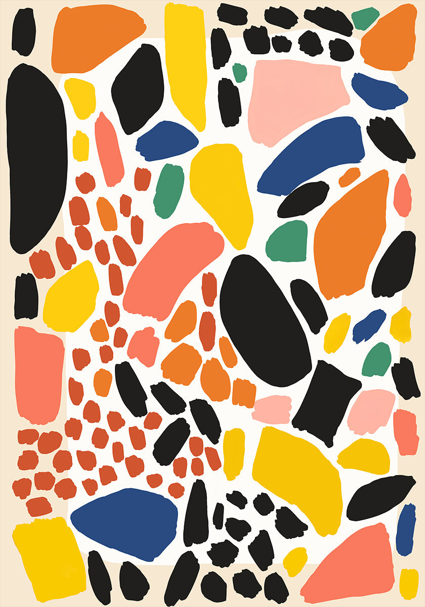 Colorful Fragments Plakat