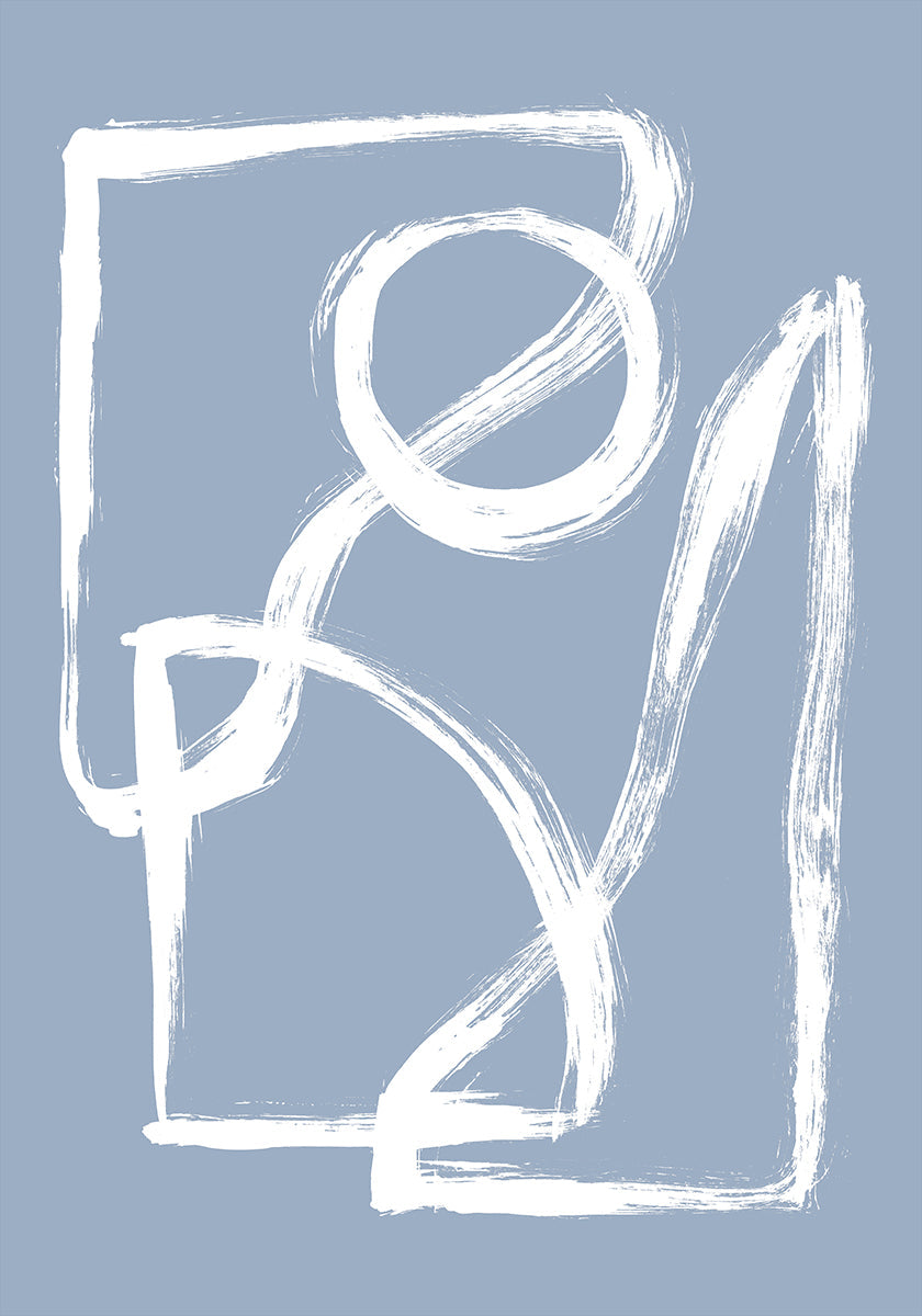 Brush Shapes 3X Plakat