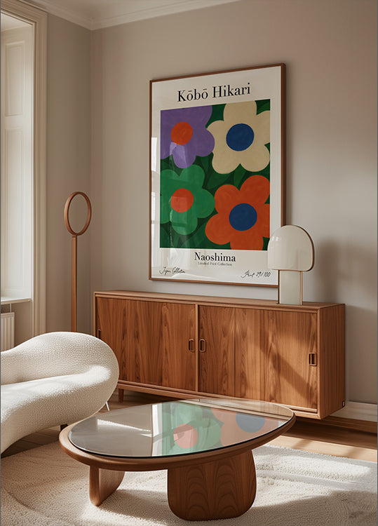 Floral Harmony Plakat