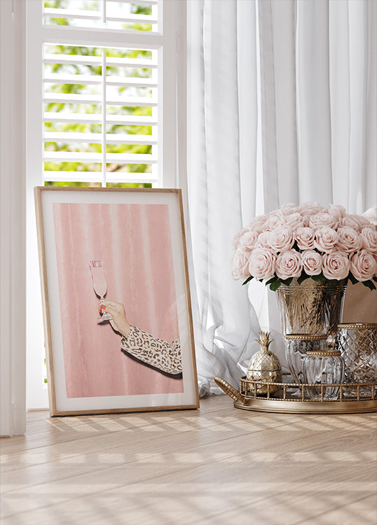 Here's To Pink 04 Plakat