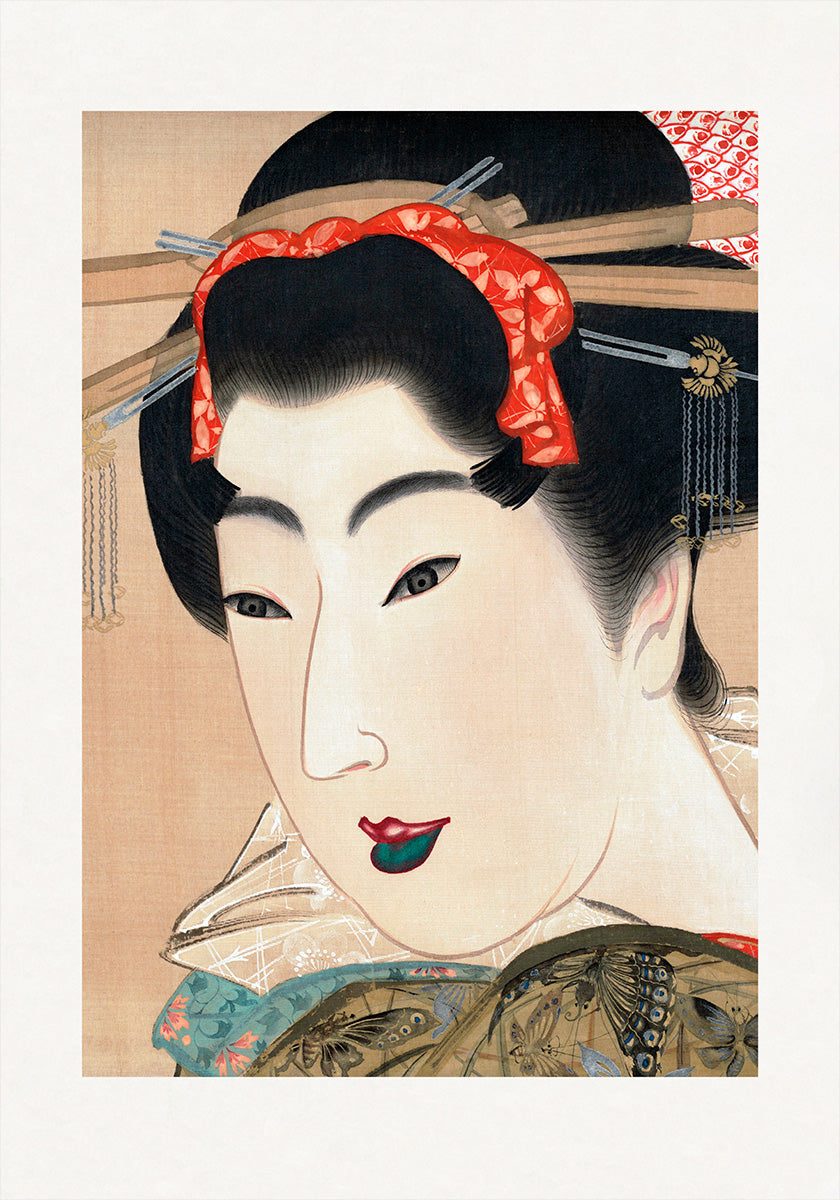 Japanese Geisha (1830s) Plakat
