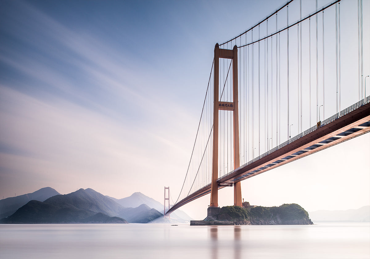 Xihou Bridge &amp; Moon Bay Plakat