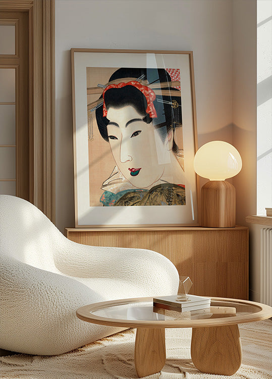 Japanese Geisha (1830s) Plakat