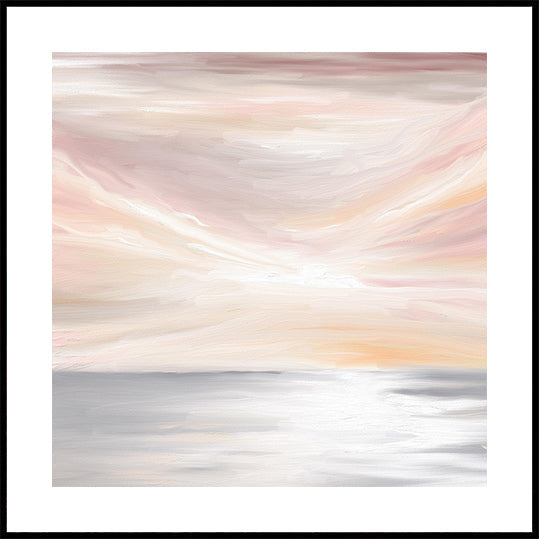 Pink Ocean Light Plakat