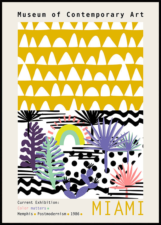 Museum of Contemporary Art Miami Plakat