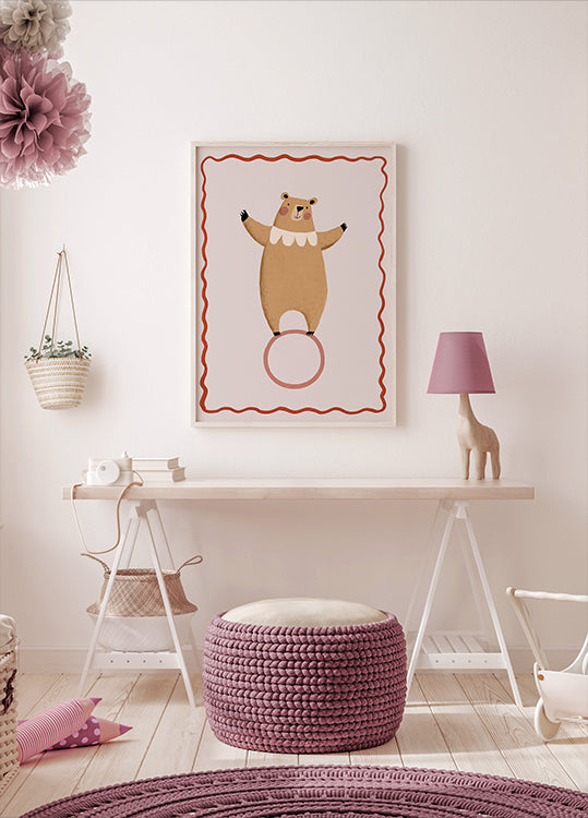 Balancingbear Plakat