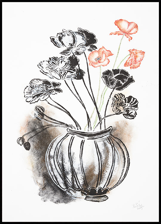Dark Flowers Plakat