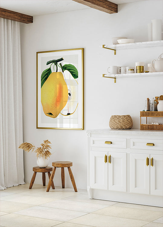 Kiefer's Hybrid Pear Lithograph Plakat