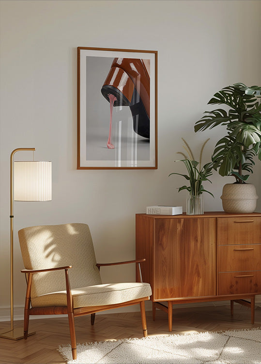 Chewing Gum Under the Shoe Plakat