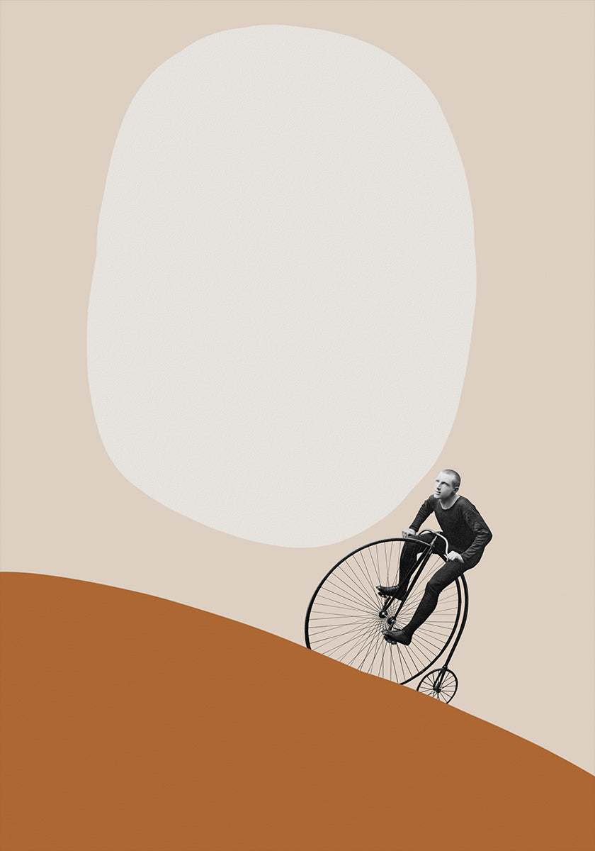 Down the Hill Forwards Plakat