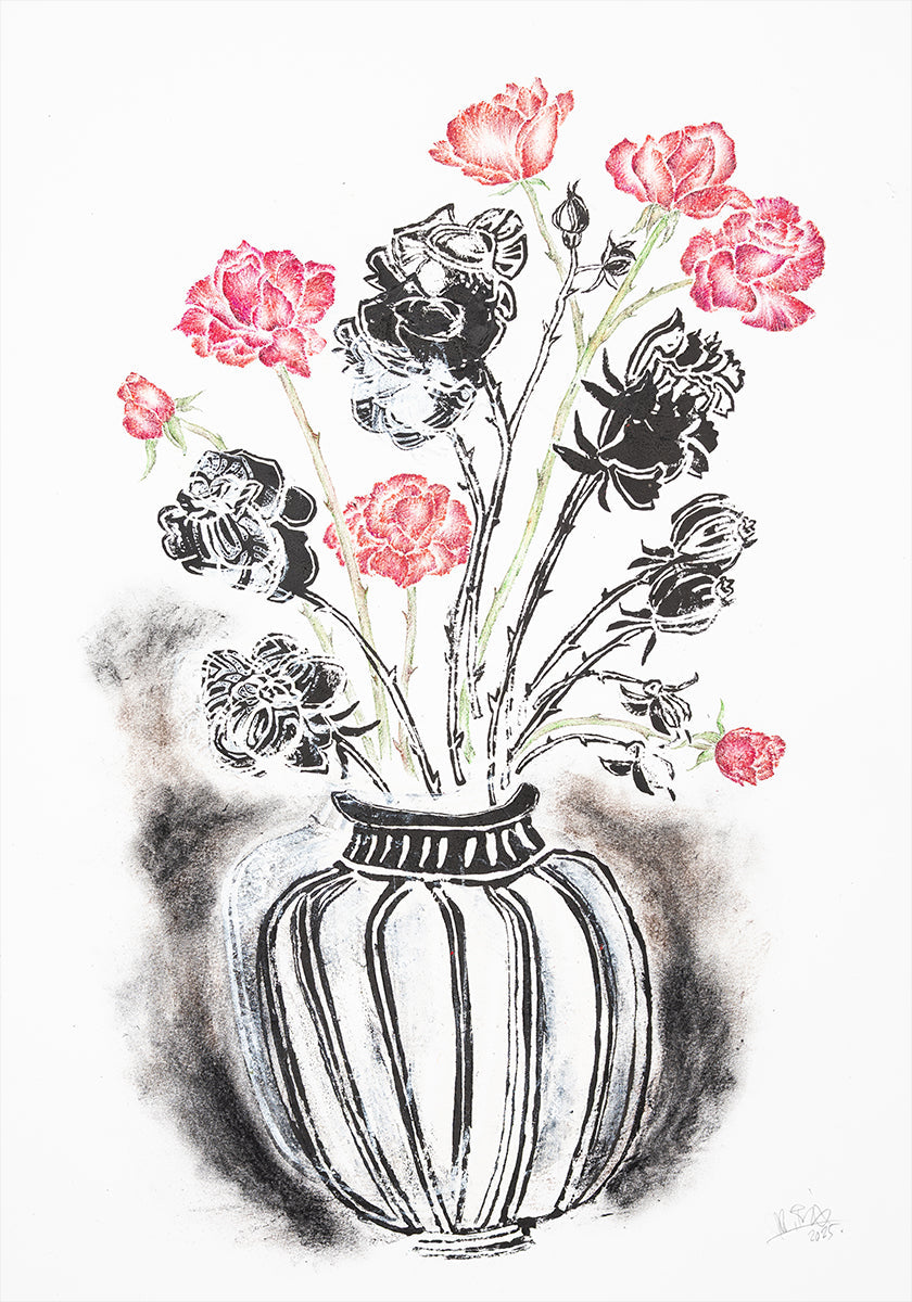 Dark Flowers Plakat