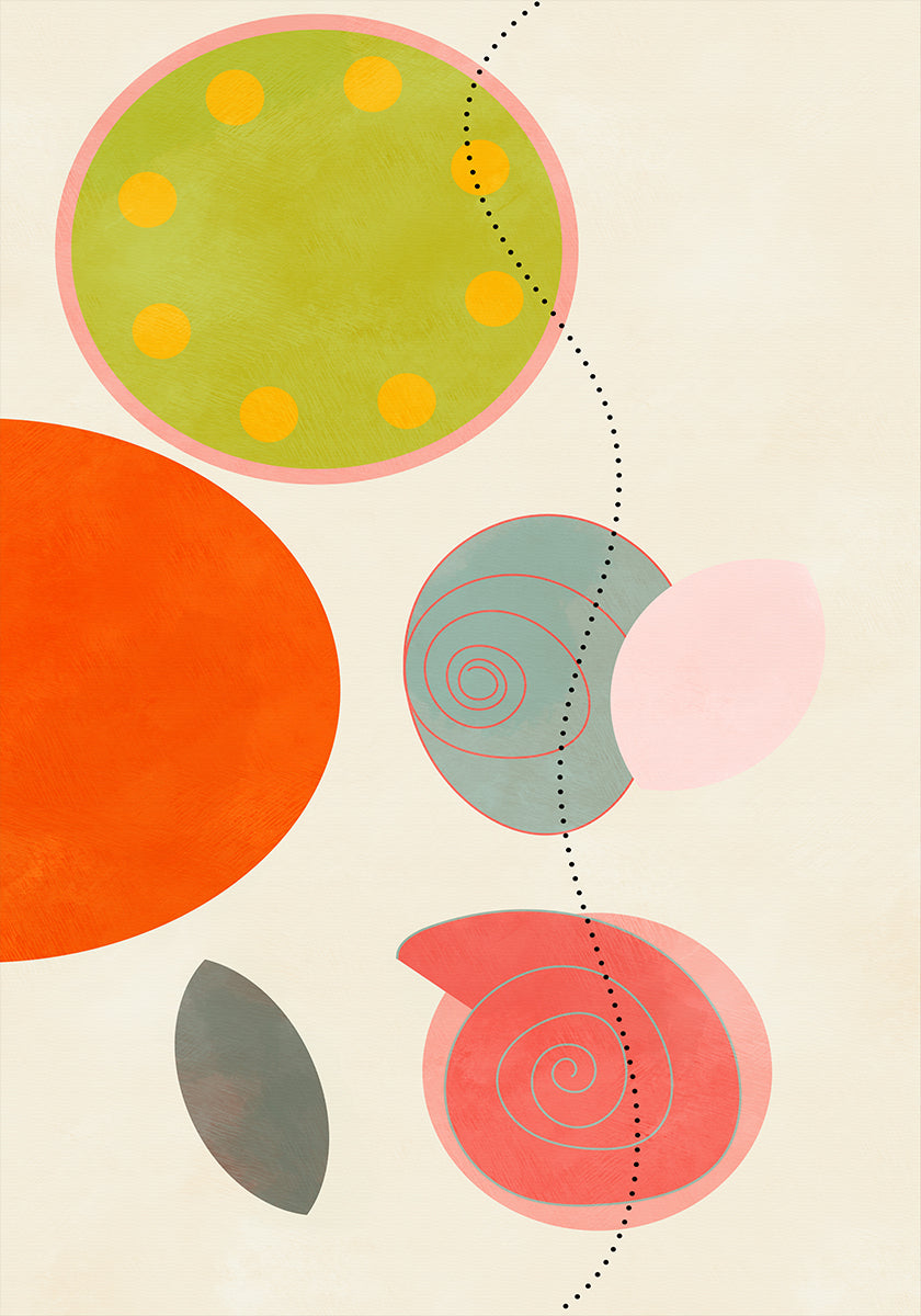 Friendly Colors Hilma 1 Plakat