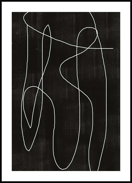 Abstract Line No2. Plakat