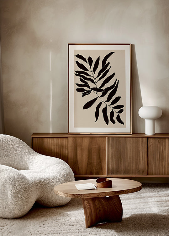 Leafs on twig Plakat