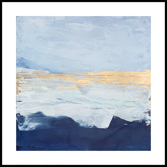 Peaceful Golden Horizon Plakat