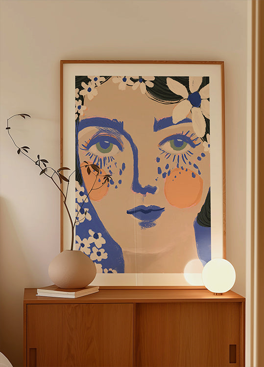 Blue Bloom Plakat