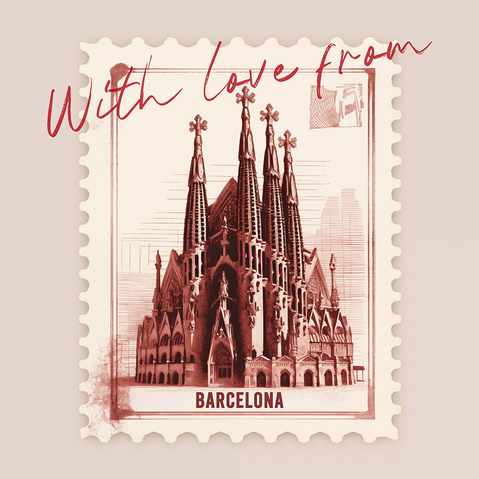 With Love From Barcelona Plakat