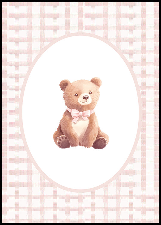 Bear Watercolor Plakat