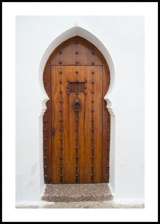 Arabic Muslim Door Architecture Plakat