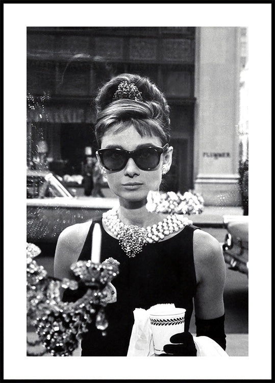 Audrey Hepburn Breakfast at Tiffany’s Plakat