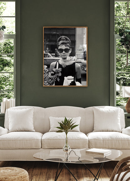 Audrey Hepburn Breakfast at Tiffany’s Plakat