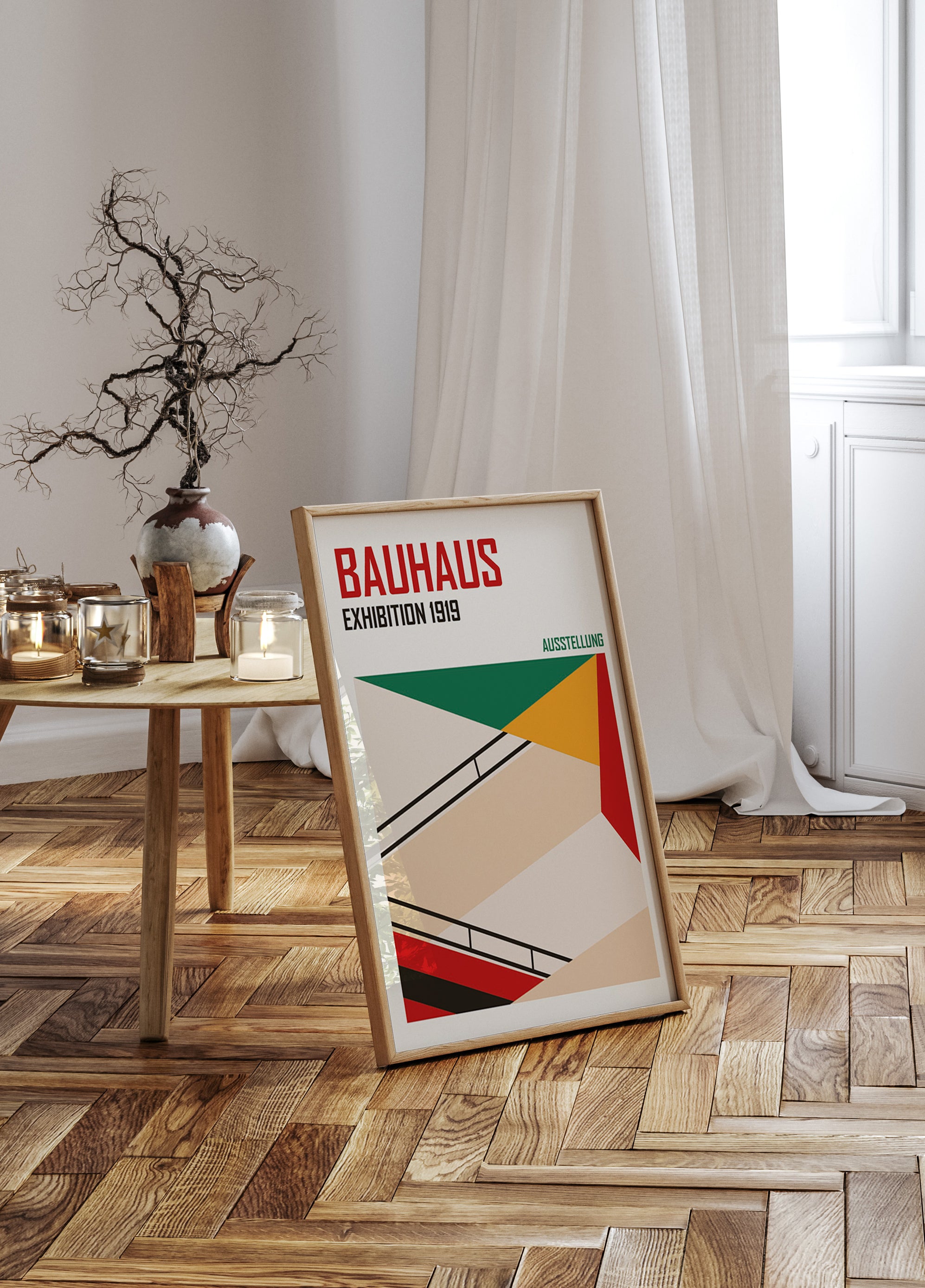 Bauhaus Staircase Plakat