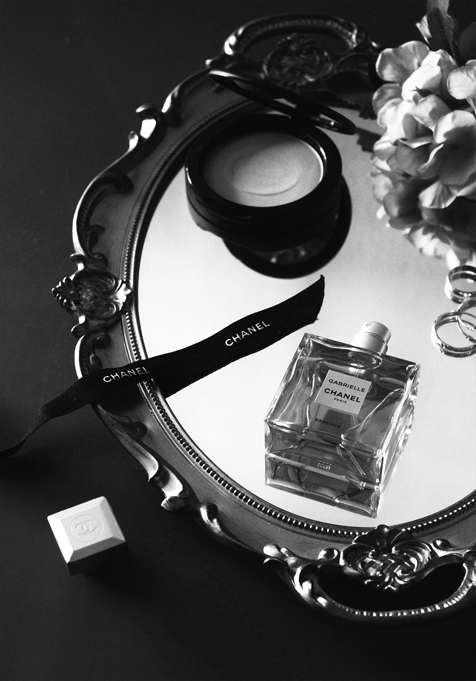 Chanel Perfume Beauty Black & White Plakat