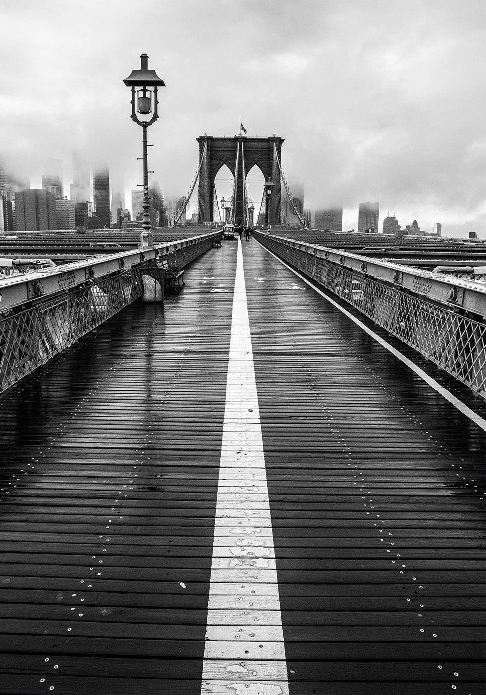 Brooklyn Bridge Walk Plakat