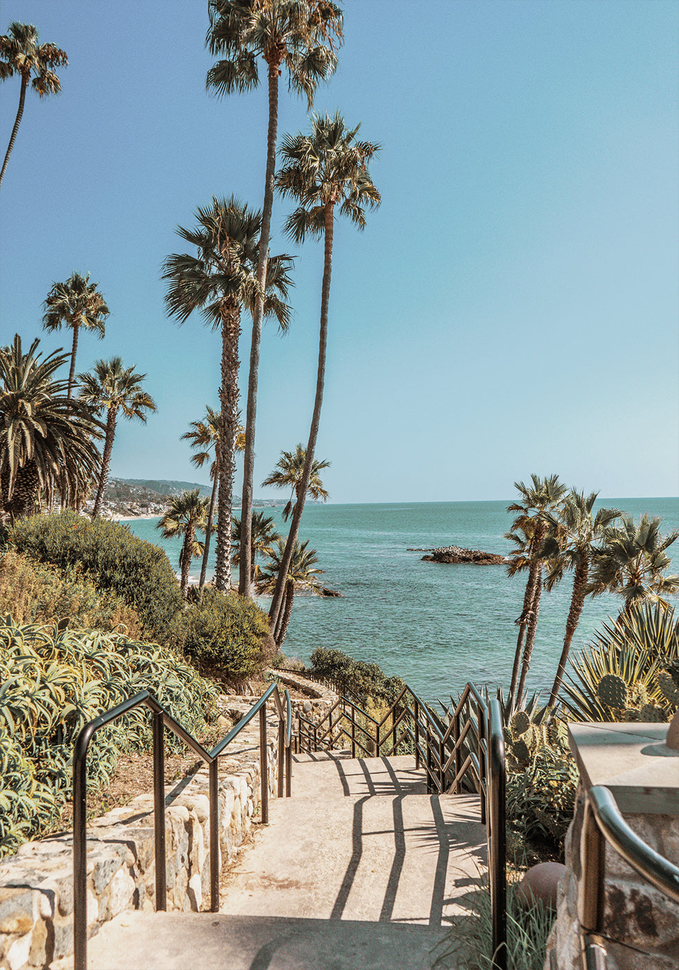 California Coastal Path Plakat