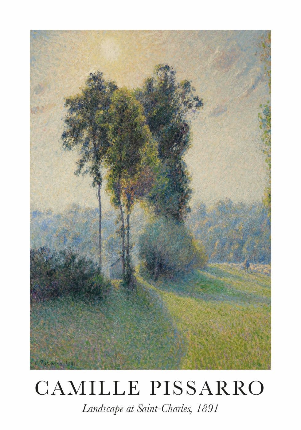 Pissarro Saint-Charles Plakat