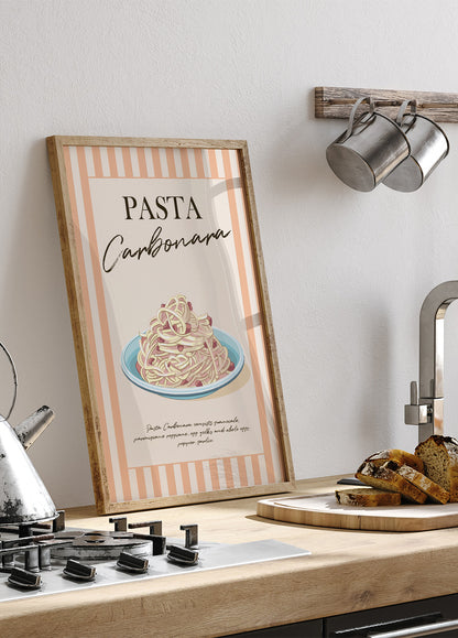 Carbonara Plakat