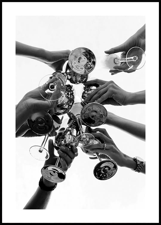 Champagne Celebration Plakat