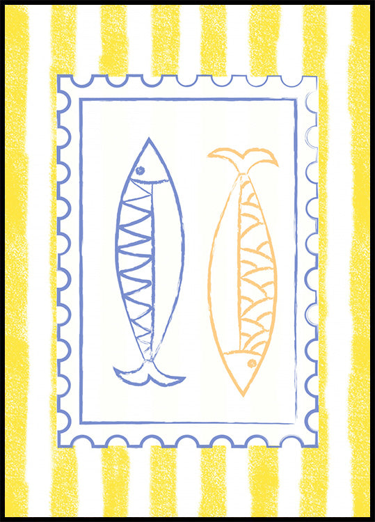Coastal Fish Stamp