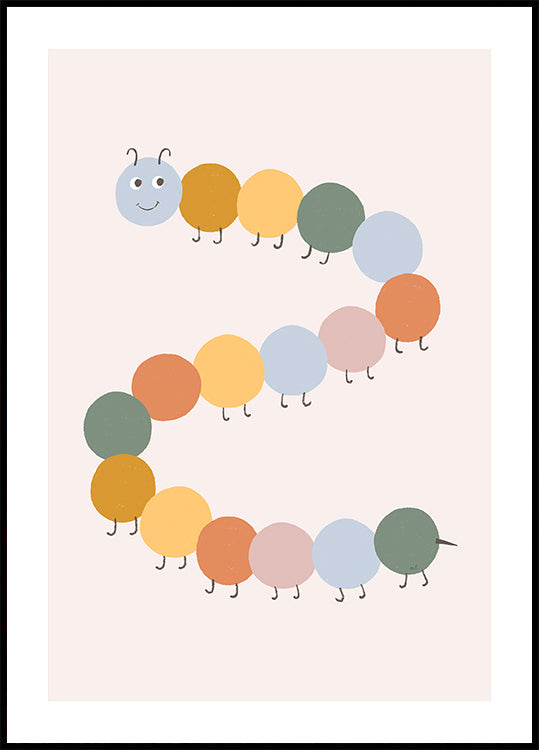 Cute Catterpilar Ratio2x3 Plakat
