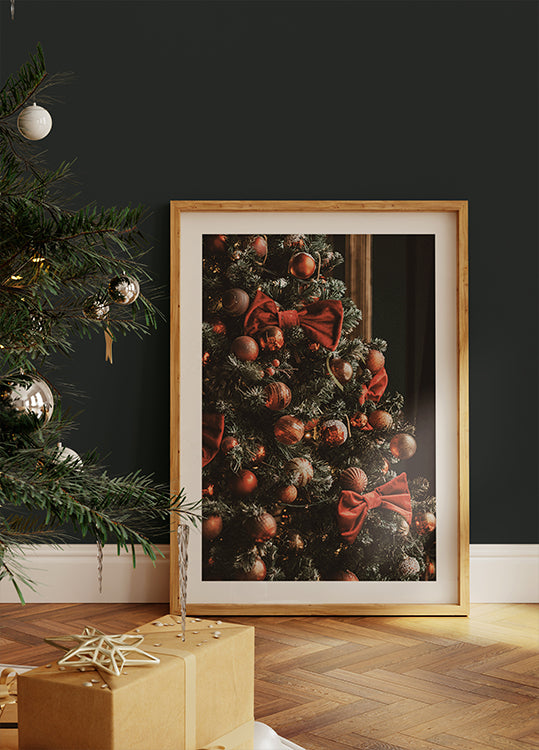 Decorated Christmas Tree Plakat