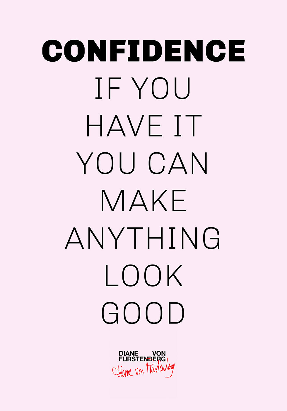Confidence Quote Plakat