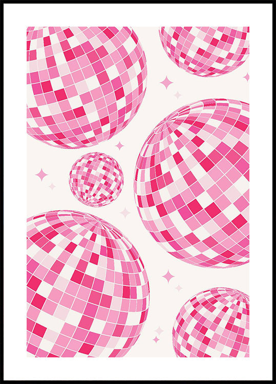 Disco Balls Plakat