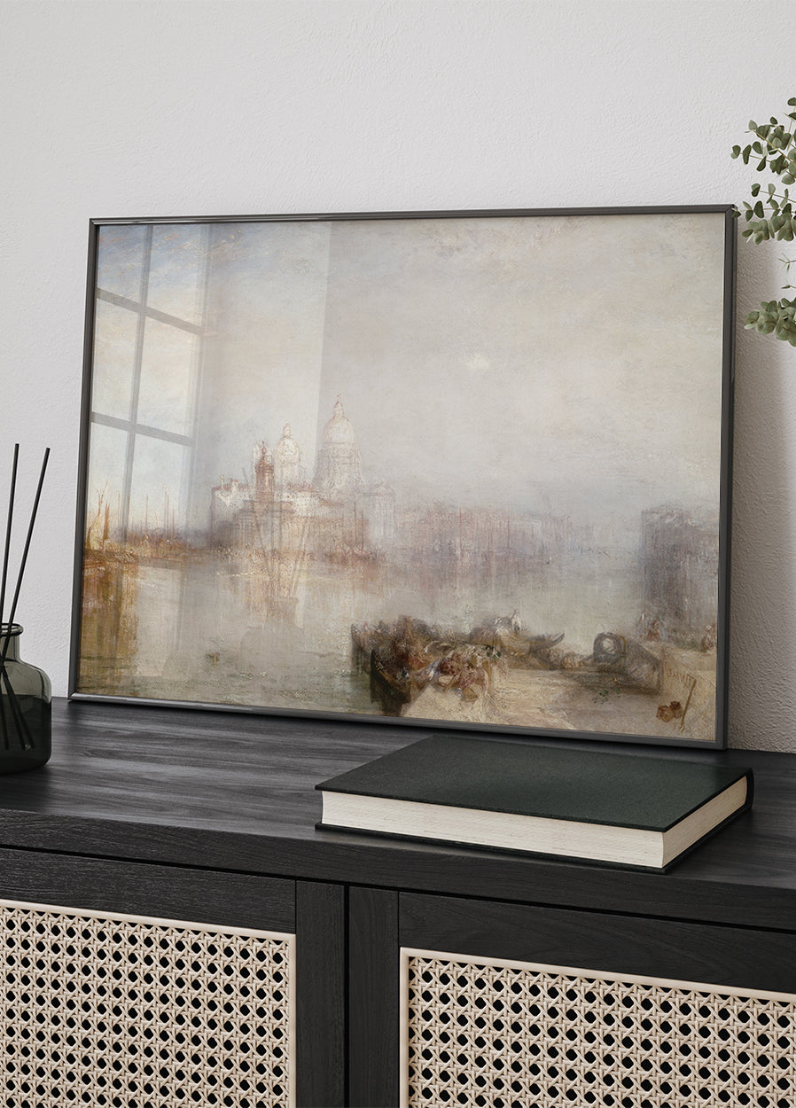 Dogana and Santa Maria By William Turner Plakat