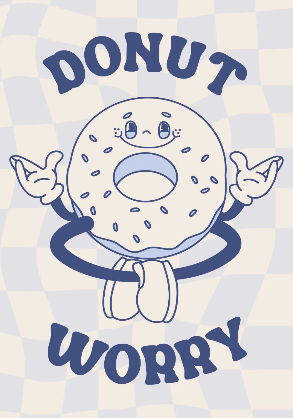 Donut Worry Plakat