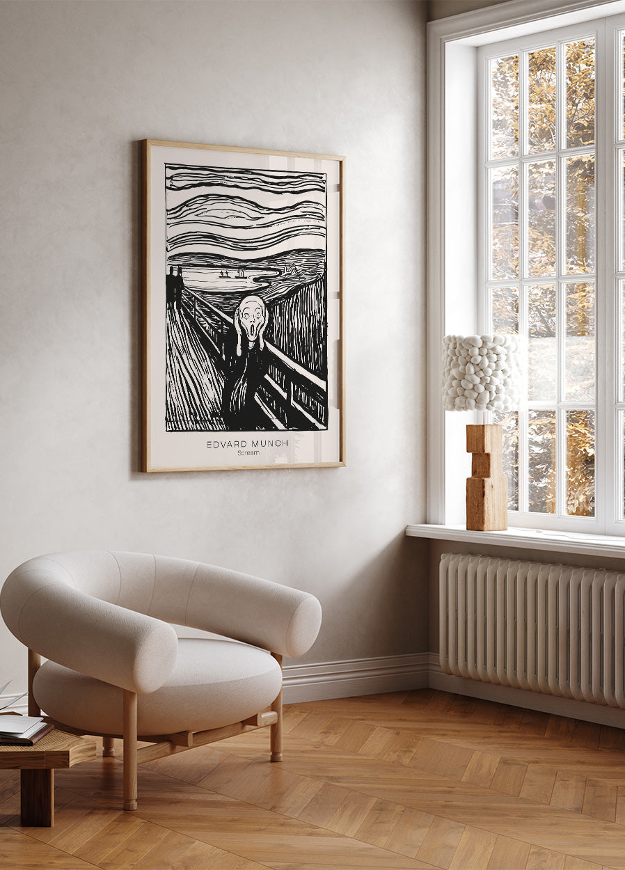 Edvard Munch Scream Plakat