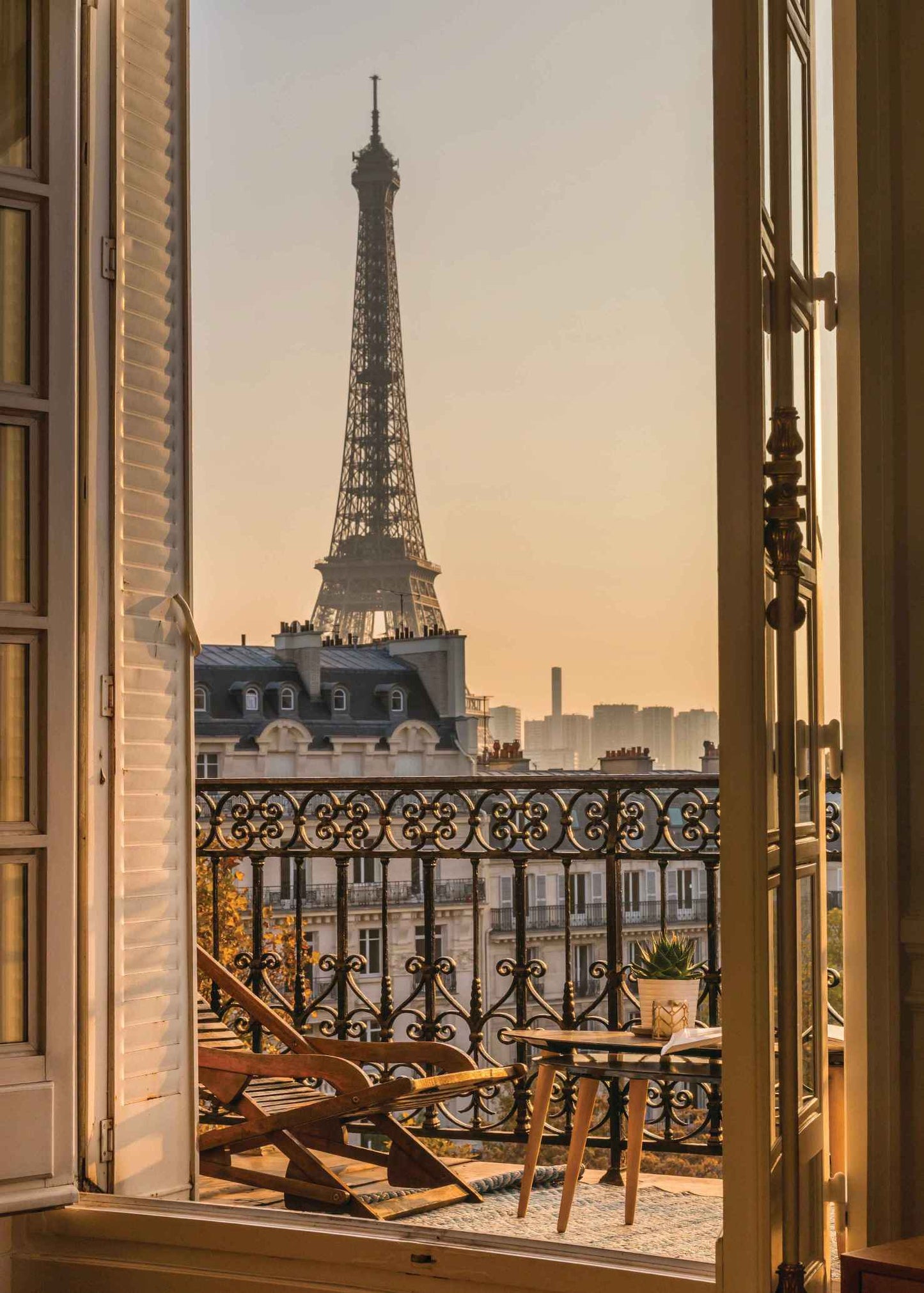 Eiffel Tower View Plakat