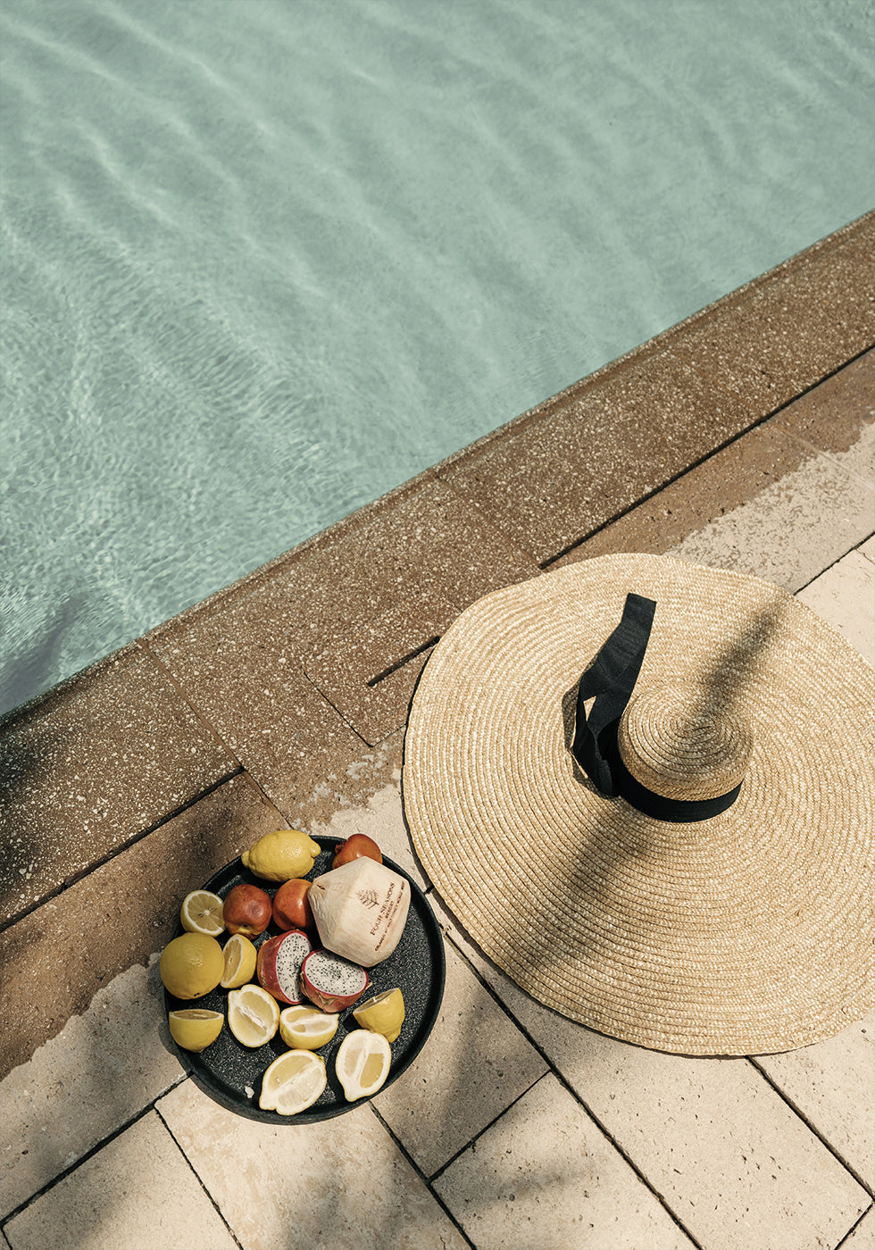 Poolside Relaxation Plakat